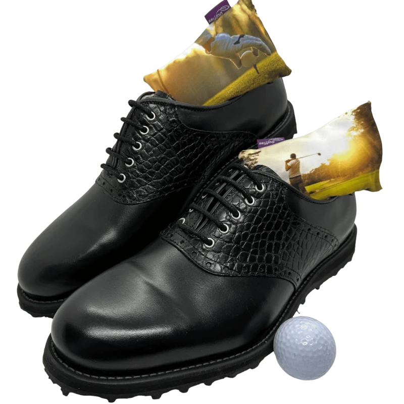 DUFFIES® Anti-Geruchs-Kissen Motiv Abschlag – für Golfschuhe