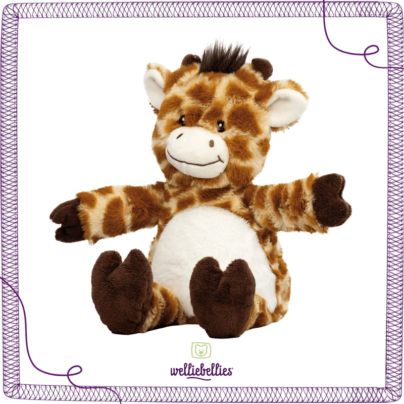 Giraffe "Gudrun" Wärmekuscheltier