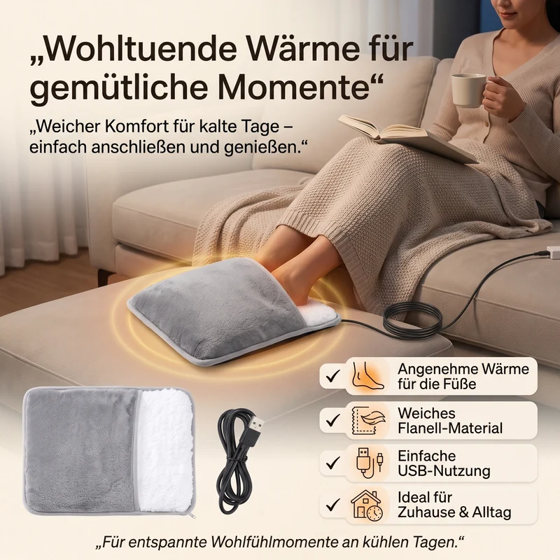 ThermaFeet® – Fußwärmer für wohltuende Wärme im Alltag
