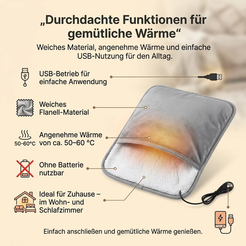 ThermaFeet® – Fußwärmer für wohltuende Wärme im Alltag