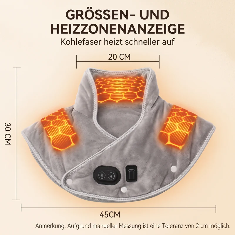 NeckHeat® – Nacken- & Schultermassagegerät mit wohltuender Wärme