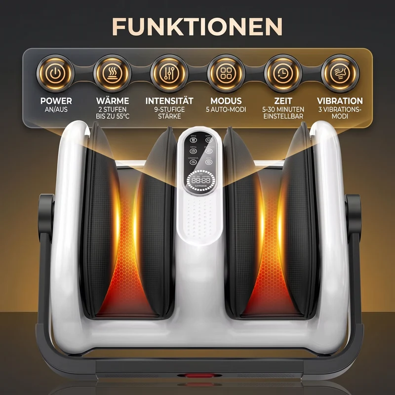 FootLuxe® – Premium-Fußmassagegerät mit Wärme & entspannender Massage