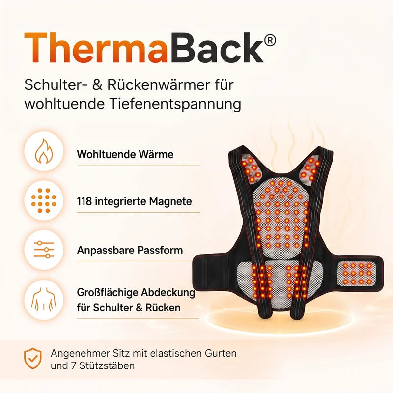 ThermaBack® – Schulter- & Rückenwärmer für wohltuende Tiefenentspannung