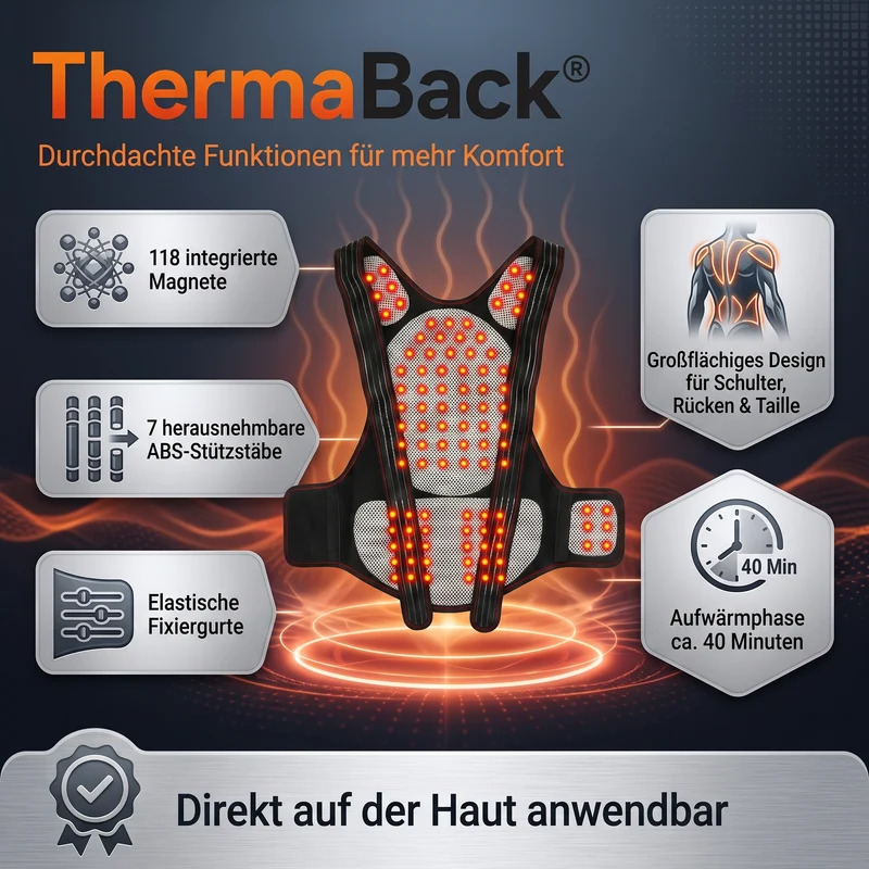 ThermaBack® – Schulter- & Rückenwärmer für wohltuende Tiefenentspannung