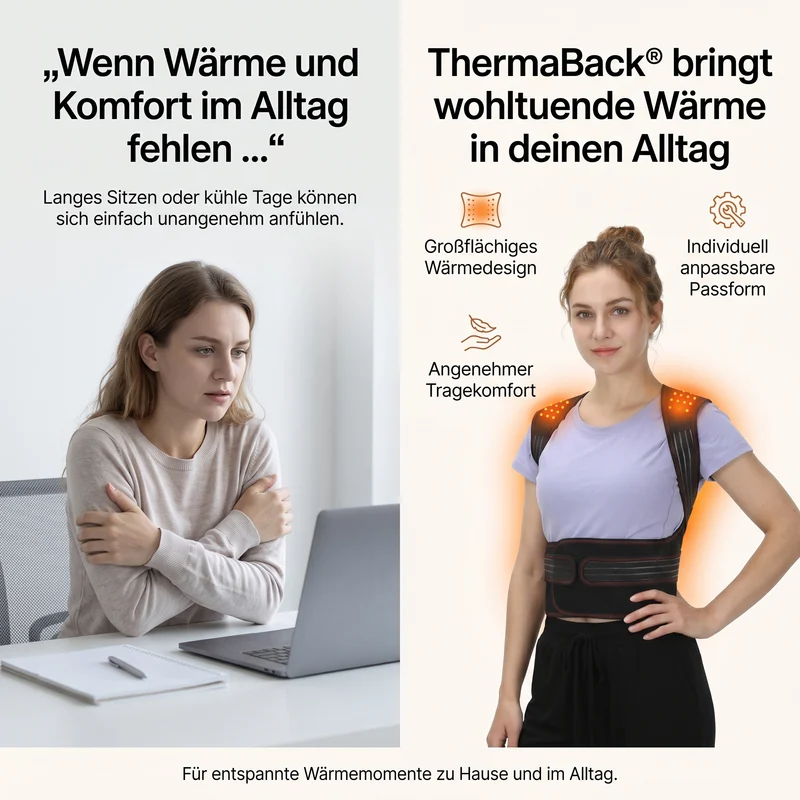 ThermaBack® – Schulter- & Rückenwärmer für wohltuende Tiefenentspannung