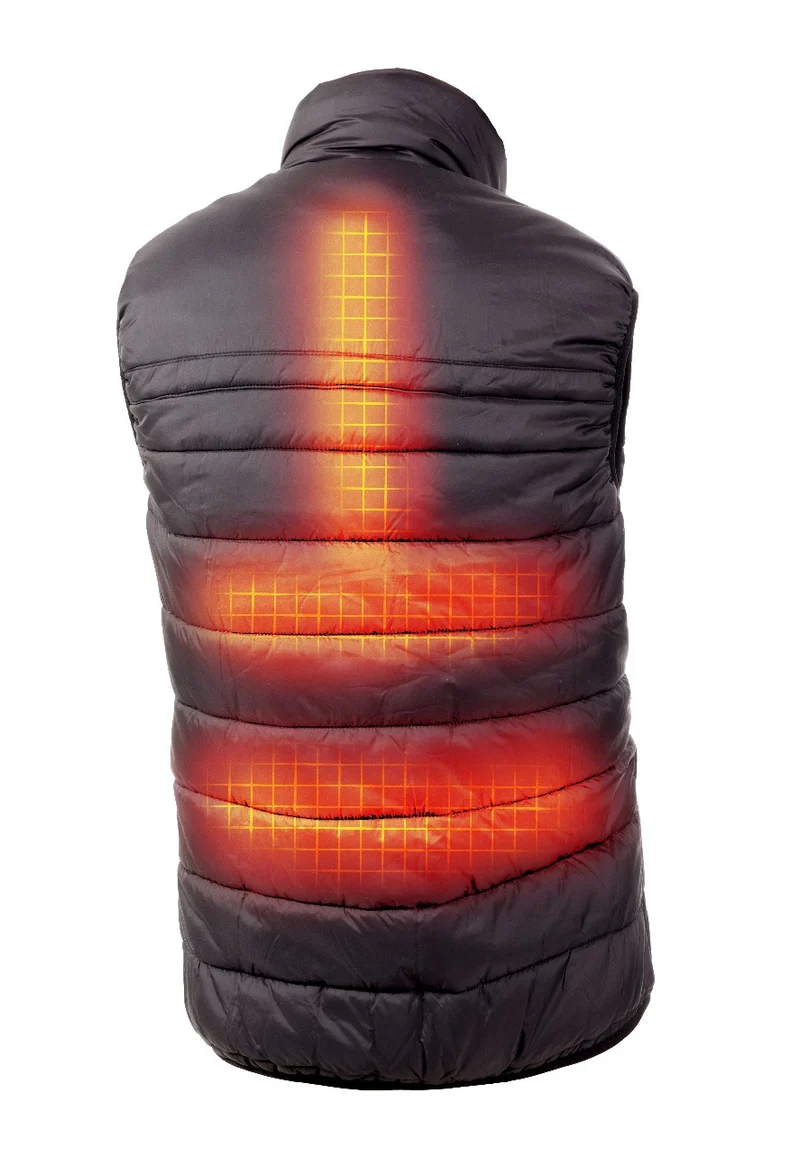 Women's Padded Heated Body Warmer- Dual Heating
