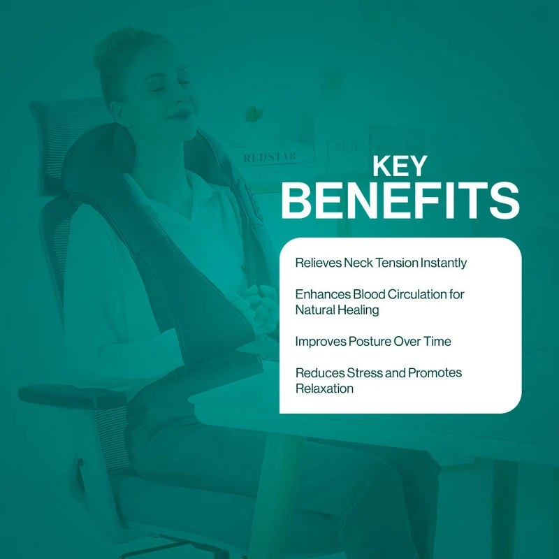 FlexRelief Pro™ Nacken-Massagegerät