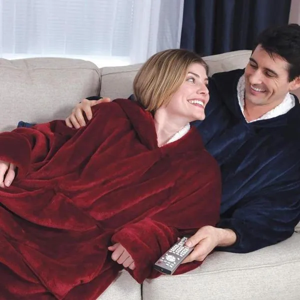 Deckenpullover – Innenseite aus Fleece