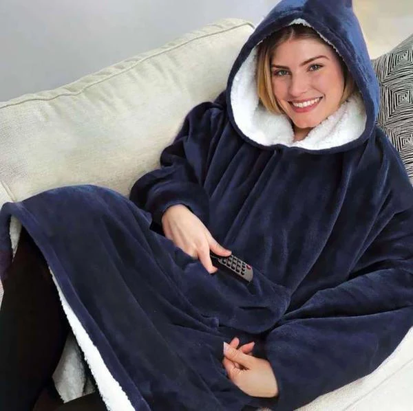 Deckenpullover – Innenseite aus Fleece