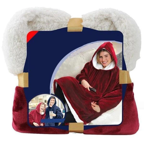 Deckenpullover – Innenseite aus Fleece