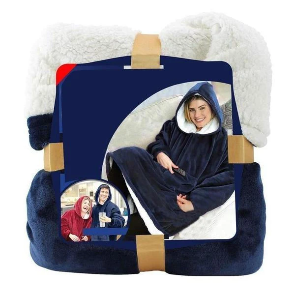 Deckenpullover – Innenseite aus Fleece