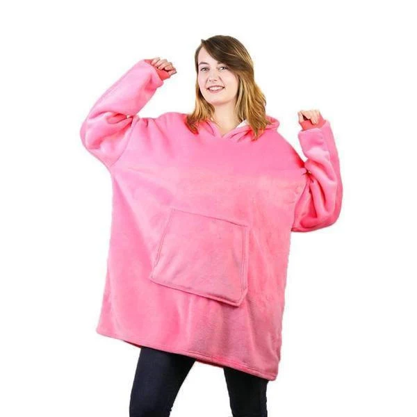Deckenpullover – Innenseite aus Fleece