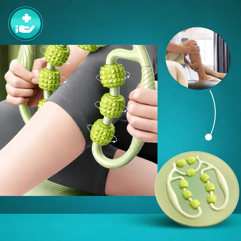 DeepTension Roller™ Cellulite Massagegerät für Beine – Massage- & Faszienroller