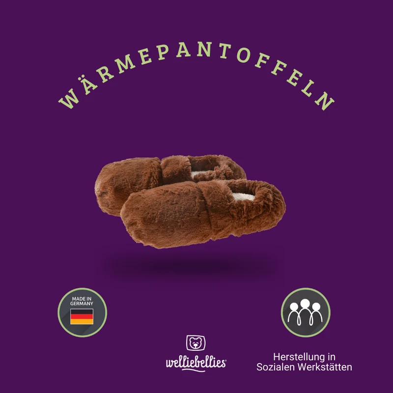 Coselle Wärmepantoffel Braun – Luxus und Wärme für deine Füße