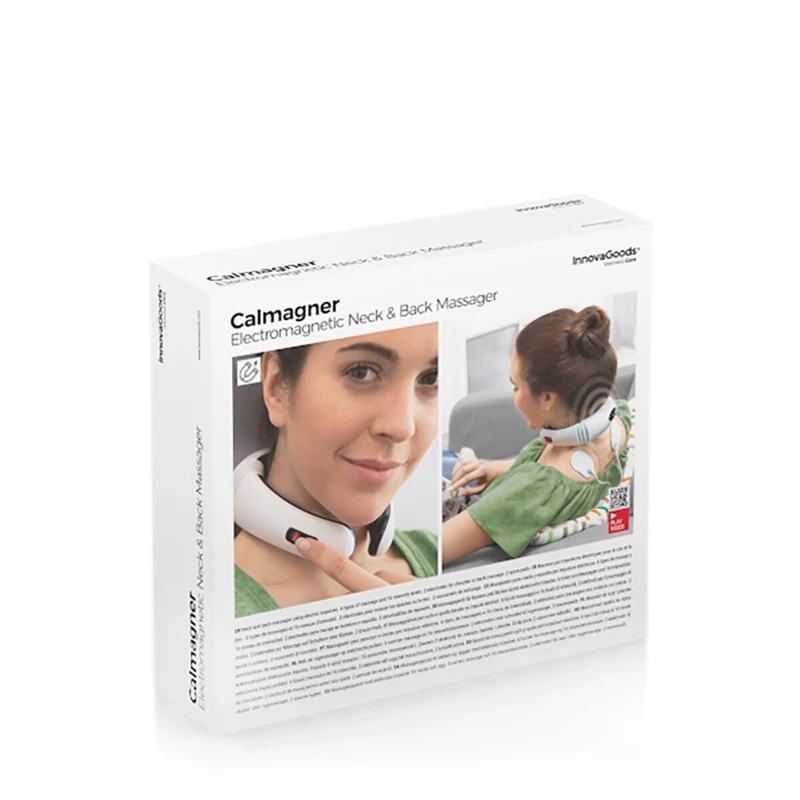 Set Nacken- und Rücken-Elektromassagegerät und straffende Körperlotion Rice Joyfirm 250 ml InnovaGoods