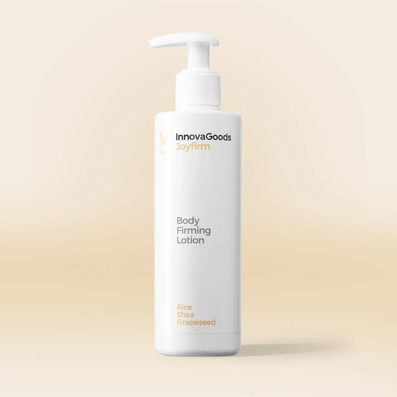 Set Nacken- und Rücken-Elektromassagegerät und straffende Körperlotion Rice Joyfirm 250 ml InnovaGoods