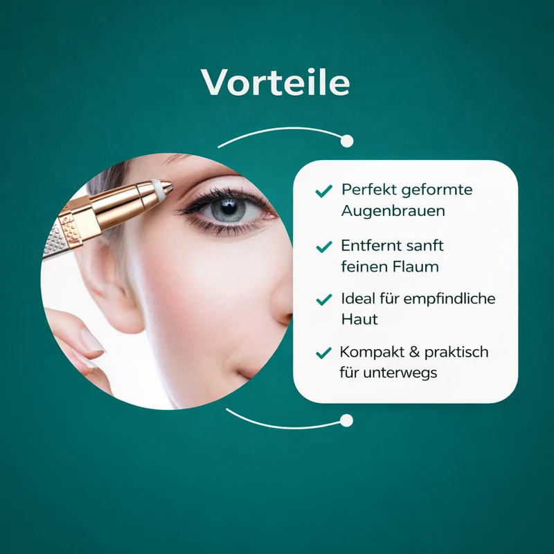 PeachPerfect™ Augenbrauen-Rasierer