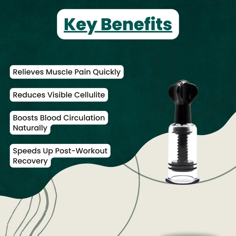MuscleFlex VacuCups™ Saugnapf Therapie