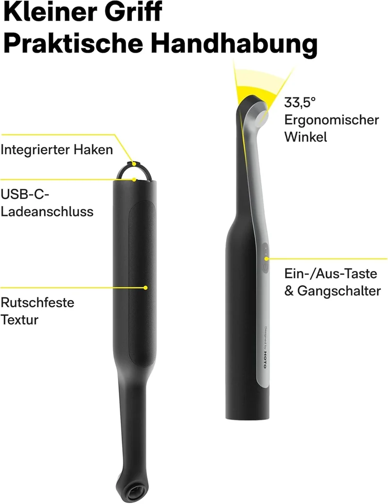 Elektrische Reinigungsbürste Wand, USB-C Kabellose Fugenbürste, IPX7 | 12 Reinigungsköpfen, Bad Putzbürste Elektrisch für Fugen, Ecken, Fußboden, Fliesen, Küche, 3D Druck Reinigung, Bad