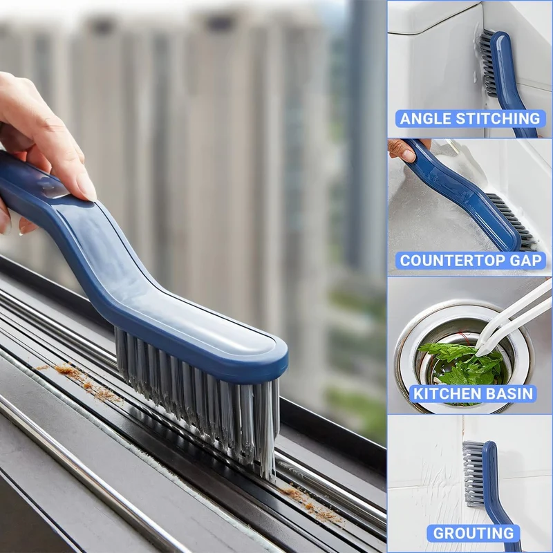 14 Stück Hartborsten Eckenreinigungsbürste, Fugenbürste, Reinigungsbürste | Spaltreinigungsbürste, Fugenbürste Bad, Für Bad, Dusche, Küche, Toilette, Waschbecken