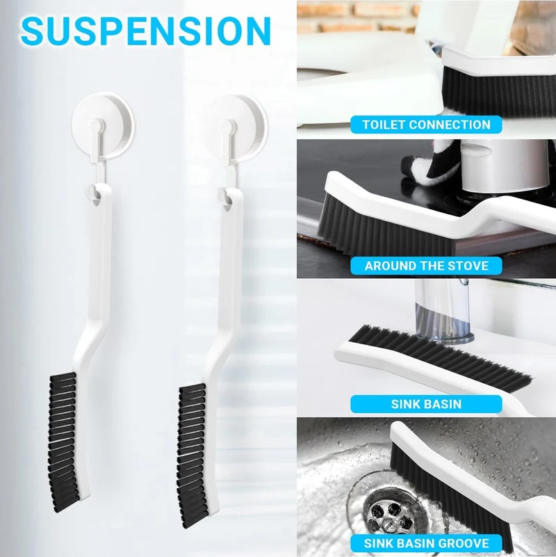 14 Stück Hartborsten Eckenreinigungsbürste, Fugenbürste, Reinigungsbürste | Spaltreinigungsbürste, Fugenbürste Bad, Für Bad, Dusche, Küche, Toilette, Waschbecken
