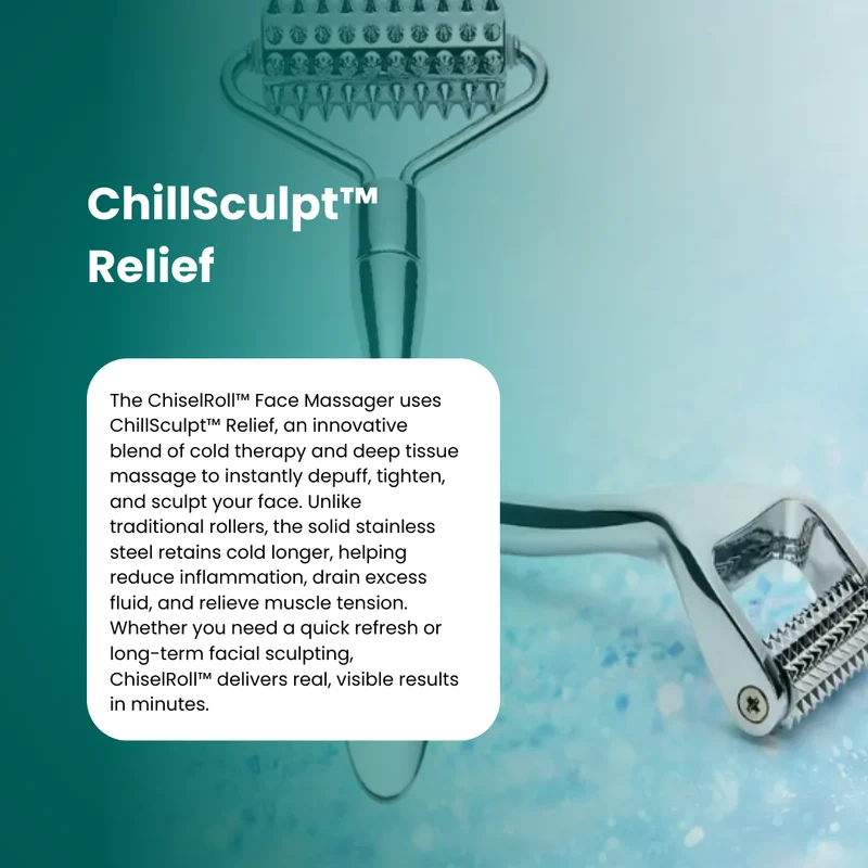 ChiselRoll™ Gesichtsmassagegerät