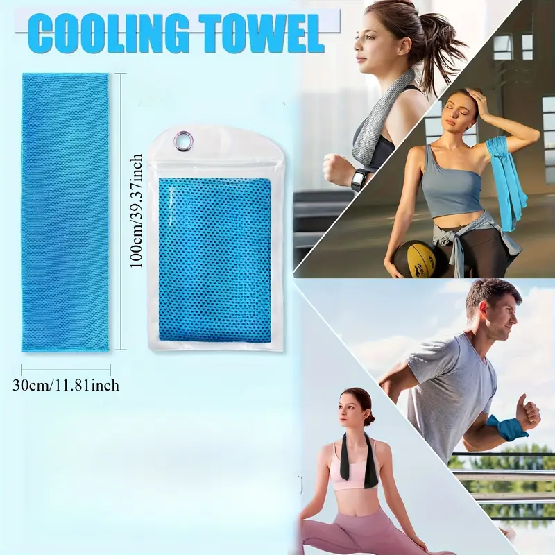 Körperdoc - Fitness-Handtuch mit Kühlfunktion 2er-Set