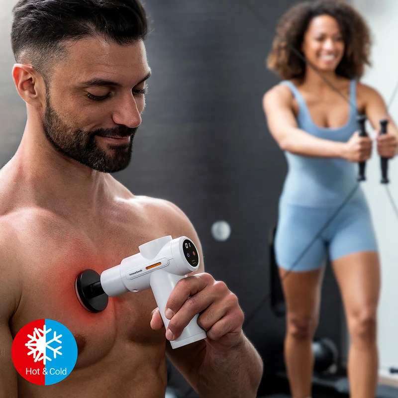 Massagepistole mit Wärme und Kälte Hokgun InnovaGoods KD
