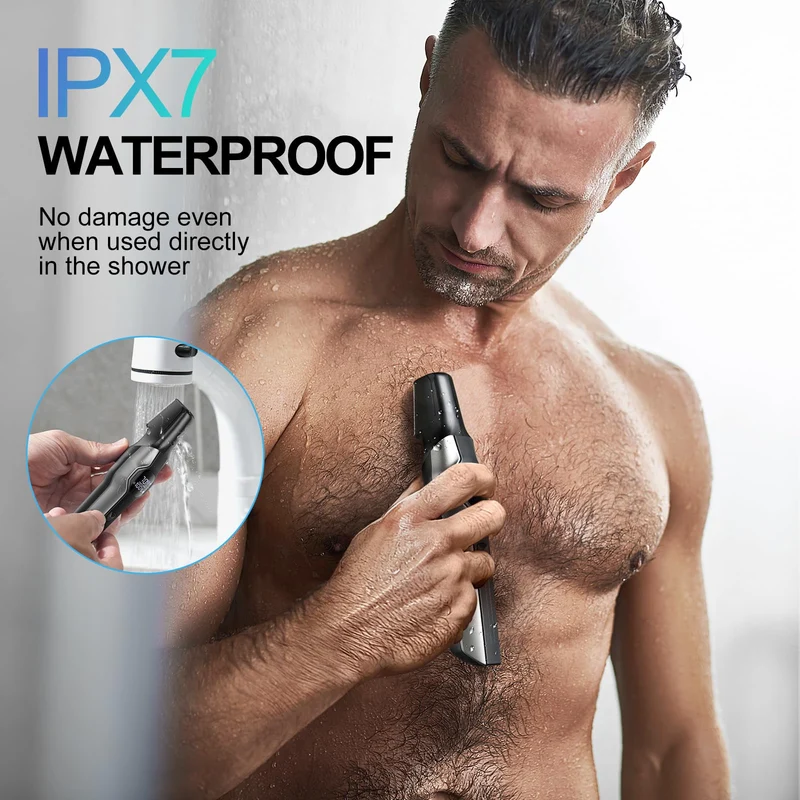 Glatzen Rasierer Herren, kensen Kopfrasierer Glatze Wasserdicht Head Shaver 5D Beweglicher Kopf Rasierer Herren Magnetischer Glatzenschneider Trocken-Und Nassrasur Bald Shaver Typ-C-Anschluss