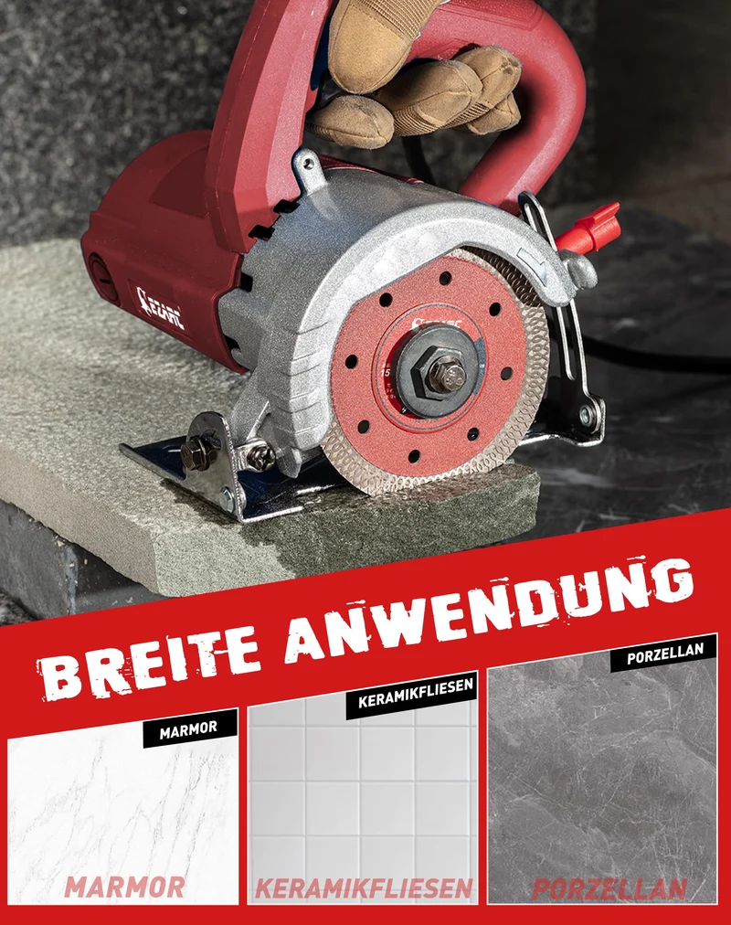 Diamantschneidscheiben 125mm Extra Thin Diamond Disc Cutting Disc für Fliesen Keramik Marmor Nass oder Trockenschnitt