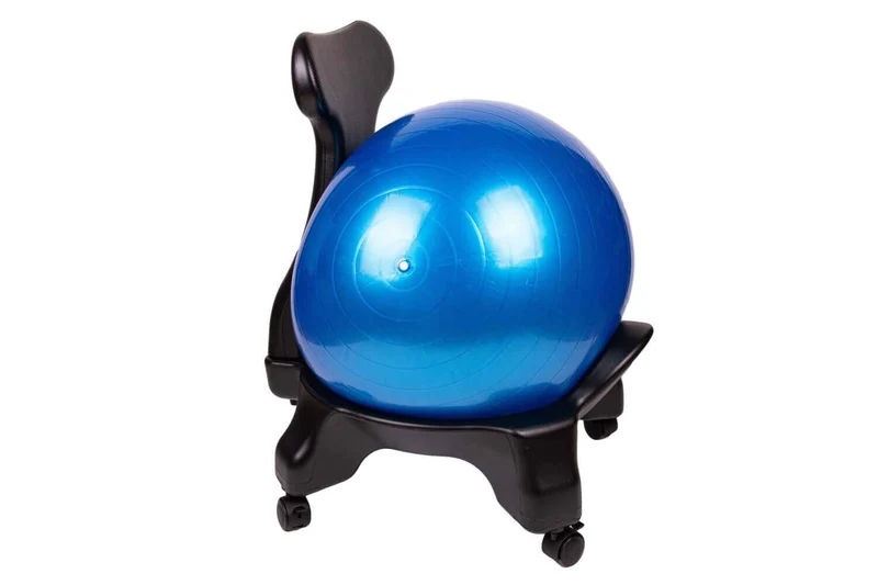 Rehabilitationsball mit Ständer für ergonomisches Sitzen & Training