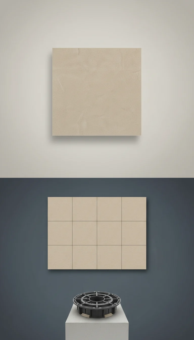Keramikfliese Sandbeige Rutschfest