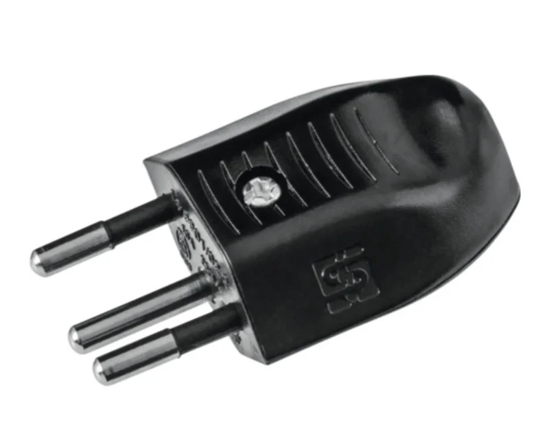 1000 x T12 Anschluss Stecker Steffen / 10A 250 VAC / Restposten