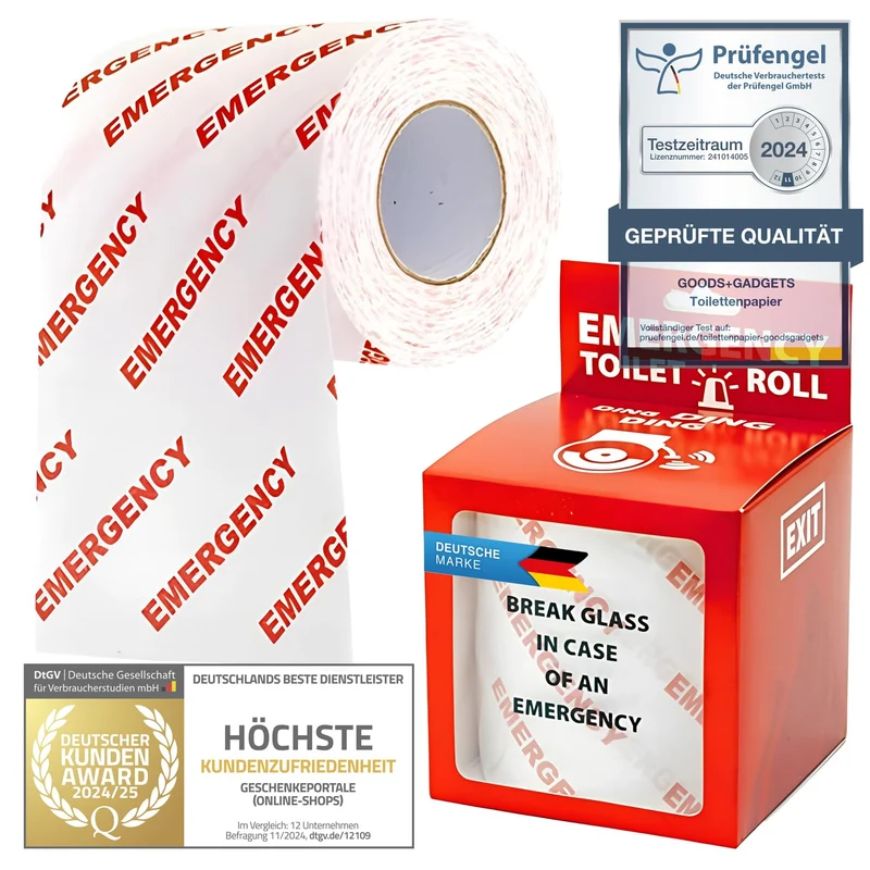 Lustiges Toilettenpapier - Trump / Kamasutra - Die größten Witze - Mehr Humor kann man auf dem Klo nicht bekommen