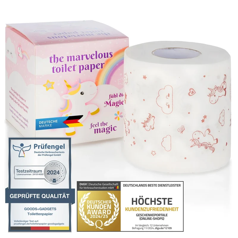 Lustiges Toilettenpapier - Trump / Kamasutra - Die größten Witze - Mehr Humor kann man auf dem Klo nicht bekommen