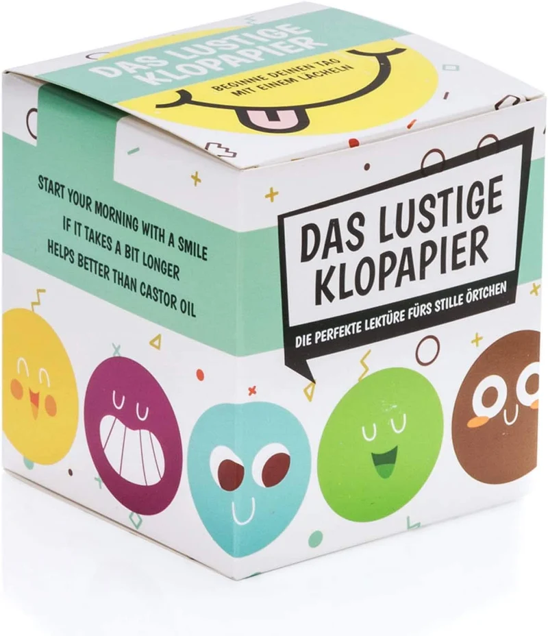 Lustiges Toilettenpapier - Trump / Kamasutra - Die größten Witze - Mehr Humor kann man auf dem Klo nicht bekommen