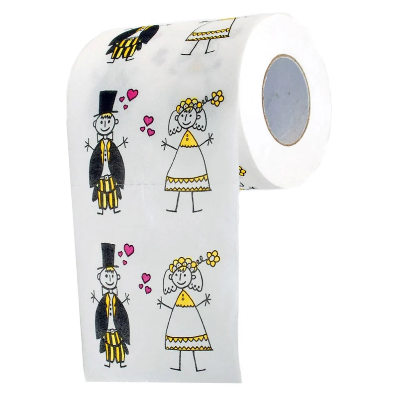 Lustiges Toilettenpapier - Trump / Kamasutra - Die größten Witze - Mehr Humor kann man auf dem Klo nicht bekommen