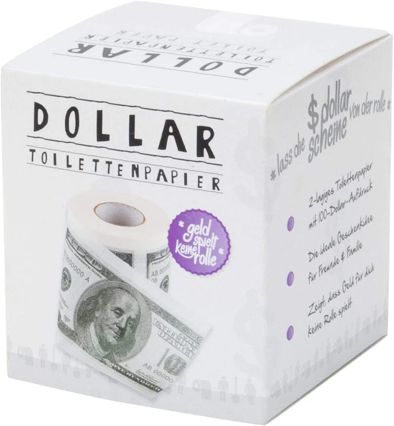 Lustiges Toilettenpapier - Trump / Kamasutra - Die größten Witze - Mehr Humor kann man auf dem Klo nicht bekommen