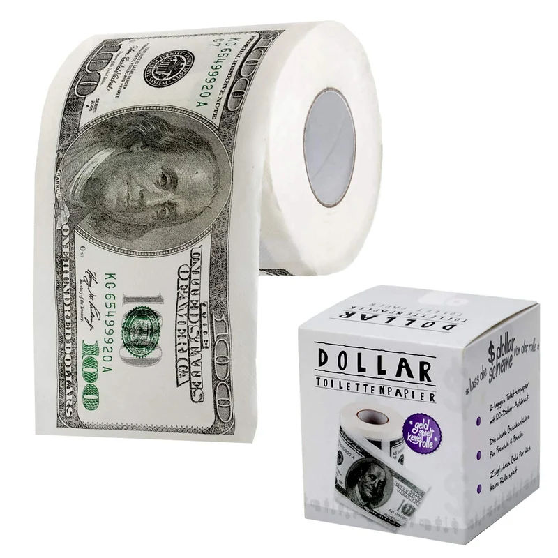 Lustiges Toilettenpapier - Trump / Kamasutra - Die größten Witze - Mehr Humor kann man auf dem Klo nicht bekommen