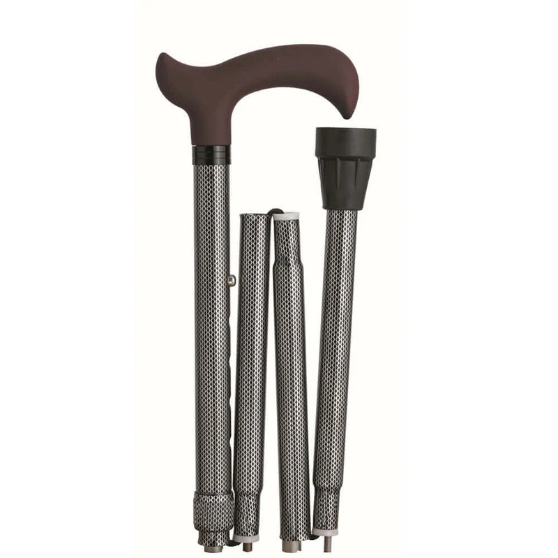 Faltstock leicht höhenverstellbar bis 110 kg faltbar Design