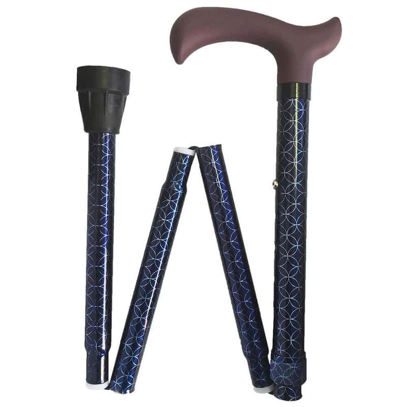Faltstock leicht höhenverstellbar bis 110 kg faltbar Design