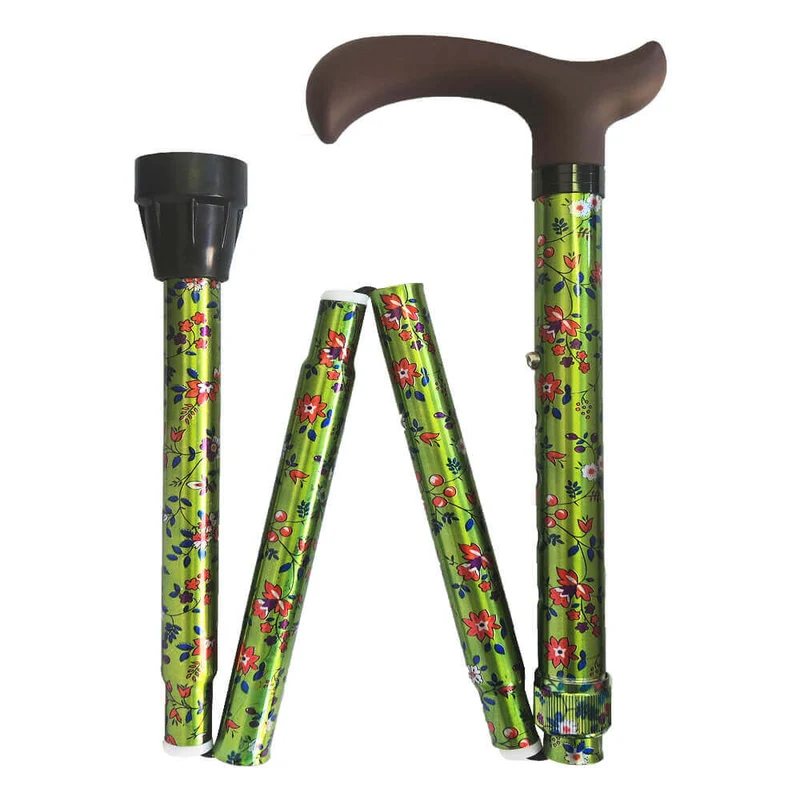 Faltstock leicht höhenverstellbar bis 110 kg faltbar Design