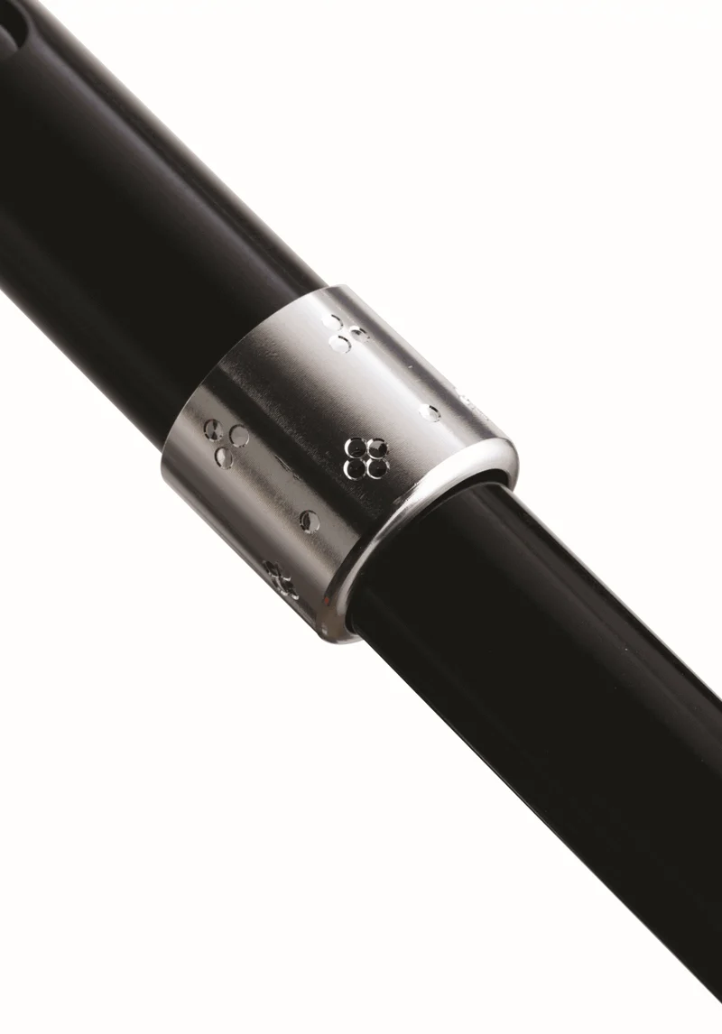Aluminium T-Gehstock verstellbar mit LED & Standfuß