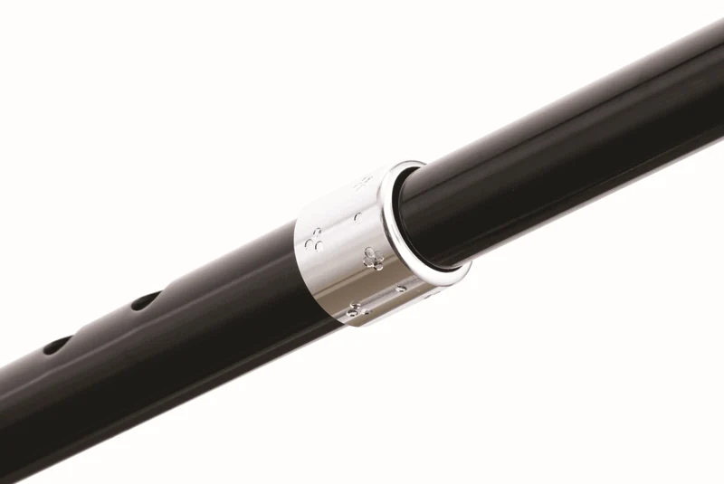 Aluminium T-Gehstock verstellbar mit LED & Standfuß