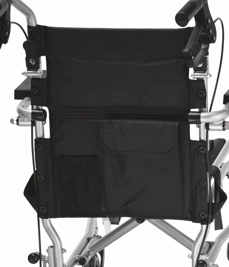 Transferstuhl faltbar 2in1 Rollstuhl Rollator 10,6 kg bis 100 kg