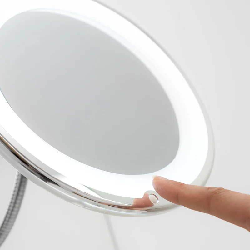 LED-Vergrößerungsspiegel mit flexiblem Arm und Saugnapf Mizoom InnovaGoods