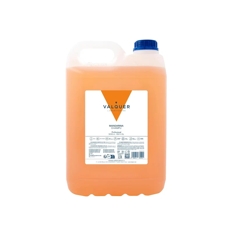 5 L Professionelle Shampoo Flasche | Stärkt und schützt das Haar | Tiefenreinigung und Geschmeidigkeit für alle Haartypen | Vegane Formel, silikonfrei