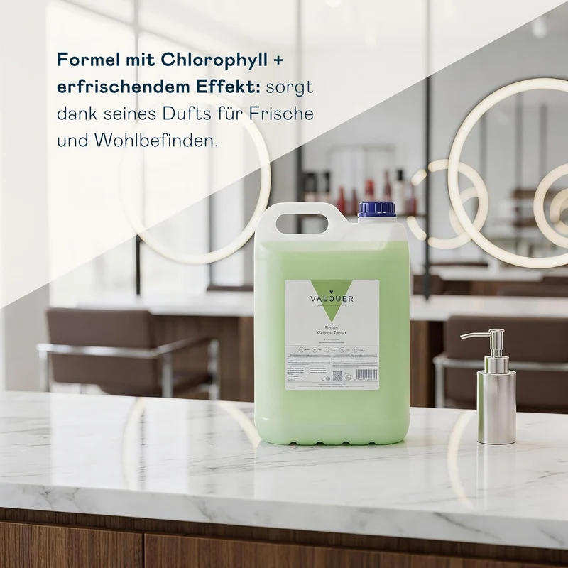 5 L Professionelle Shampoo Flasche | Stärkt und schützt das Haar | Tiefenreinigung und Geschmeidigkeit für alle Haartypen | Vegane Formel, silikonfrei