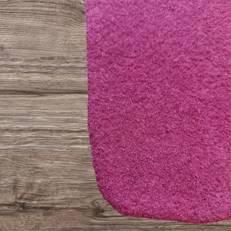 Wärmflasche Walkloden fuchsia Wollwalk Wolle