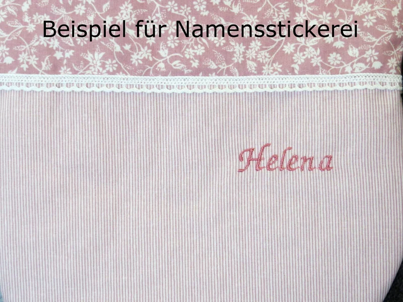 Wärmflasche 2 Liter salbeigrün Herzen